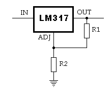 LM117/LM317輸出電壓計算器